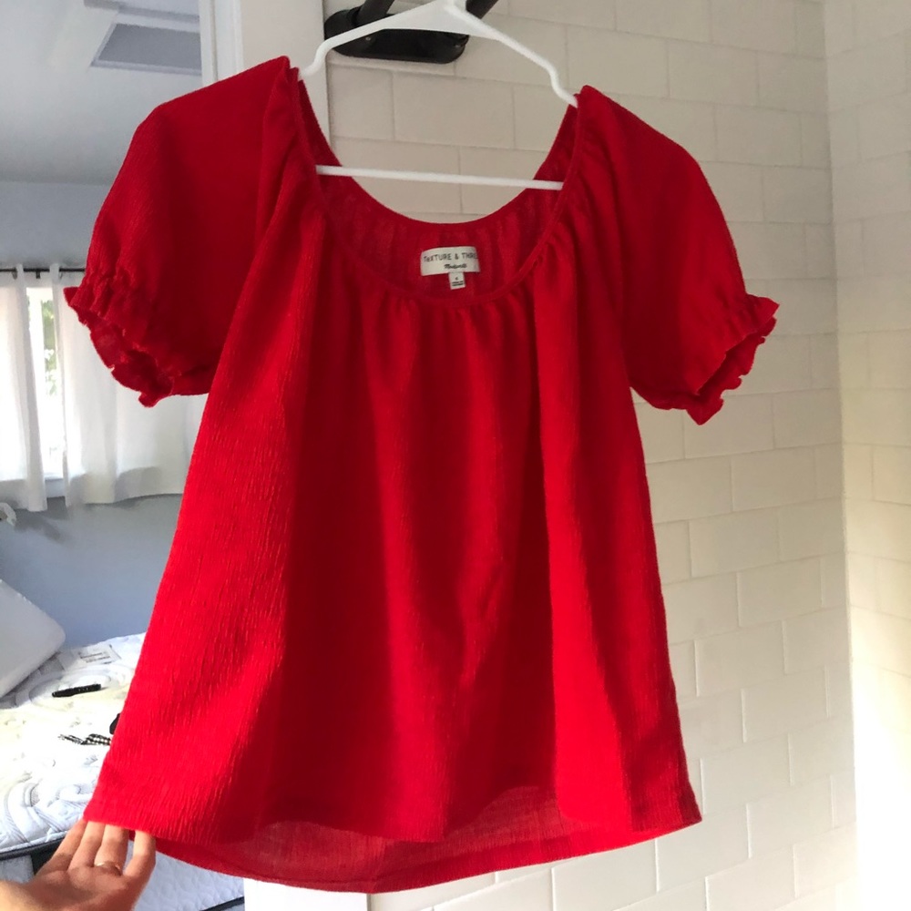 Madewell Peasant Top